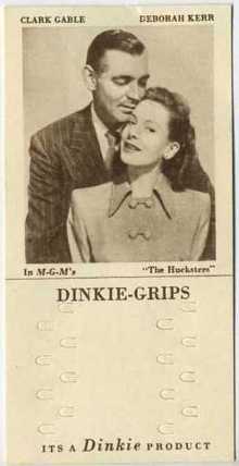 Clark Gable and Deborah Kerr 1948 Dinkie Grips