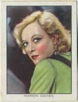 Marion Davies 1933 BAT World Famous Cinema Artistes