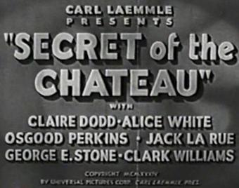 Secret of the Chateau 1934