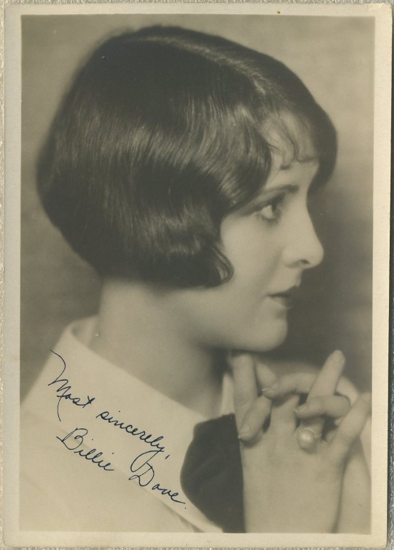 Billie Dove 1920s fan photo