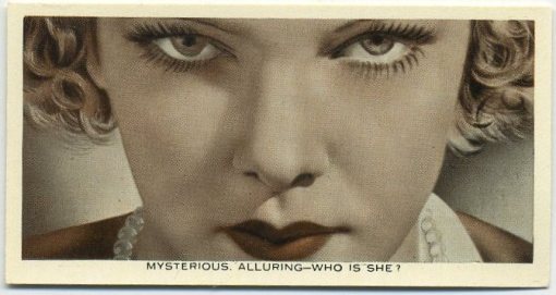 Elissa Landi 1936 Ardath Who Is This Tobacco Card