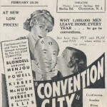 Convention City program cover