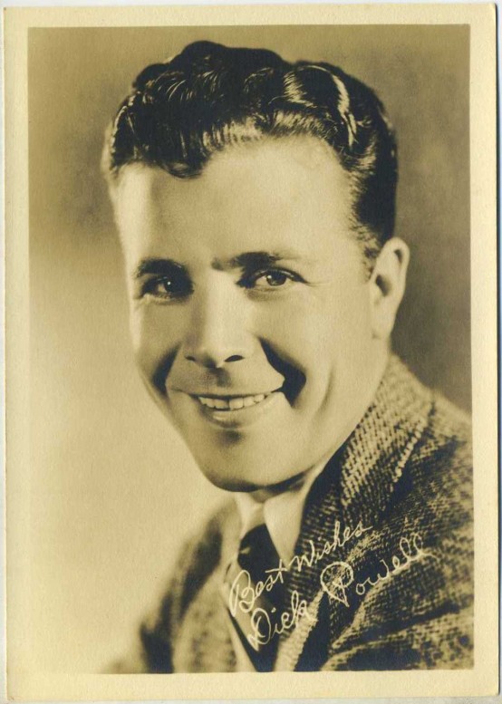 Dick Powell 1930s Fan Photo