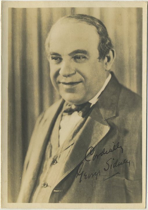 George Sidney 1920s Fan Photo