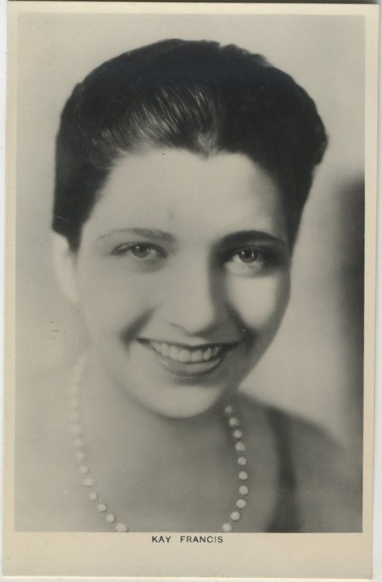 Kay Francis 1930s Picturegoer Postcard