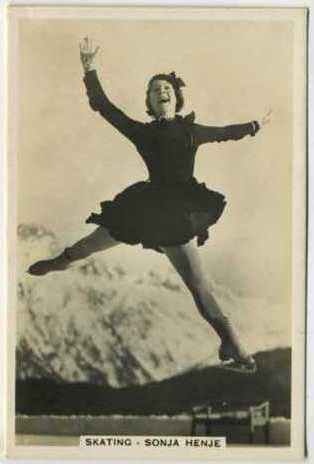 Sonja Henie 1935 Illingworth's Sporting Events and Stars