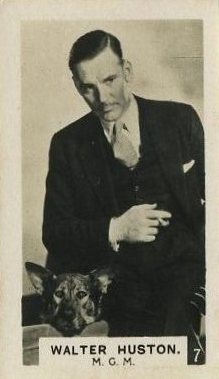 Walter Huston 1934 Bridgewater Trading Card