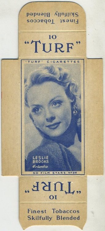 Leslie Brooks 1947 Turf Film Stars