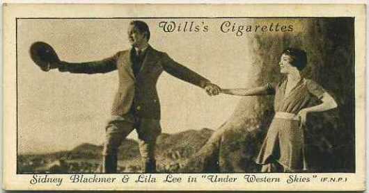 Sidney Blackmer and Lila Lee 1931 Wills