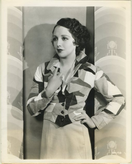 Bebe Daniels 1930s Warner Bros Promotional Photo