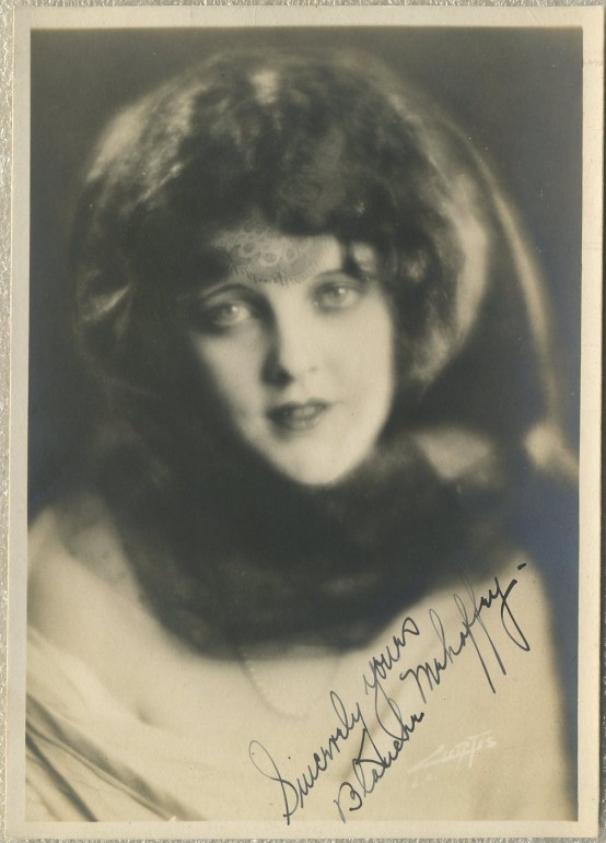 Blanche Mehaffey 1920s Fan Photo