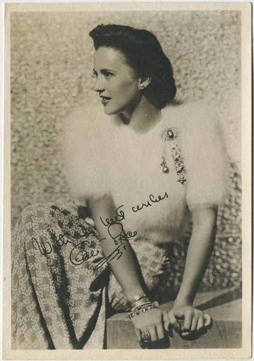Gale Page 1930s Fan Photo