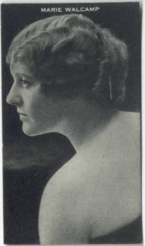 Marie Walcamp 1910s Anonymous Trading Card issue