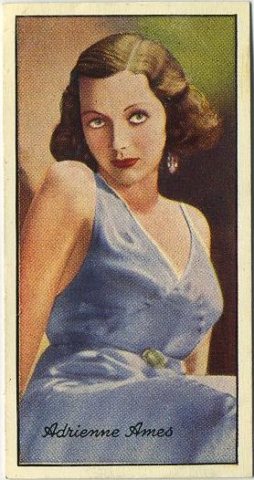 Adrienne Ames 1935 Carreras Famous Film Stars