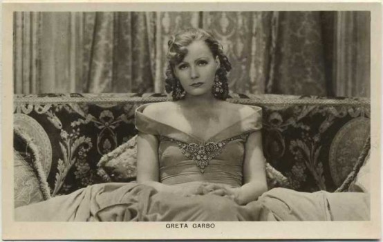 Greta Garbo Picturegoer Postcard