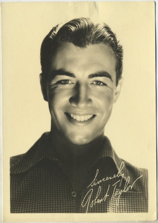 Robert Taylor 1930s Fan Photo
