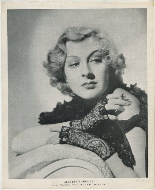 Gertrude Michael 1935 R95 premium photo