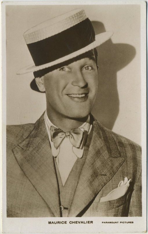 Maurice Chevalier Picturegoer Postcard