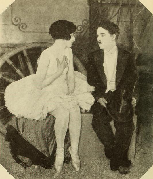 Merna Kennedy and Charlie Chaplin