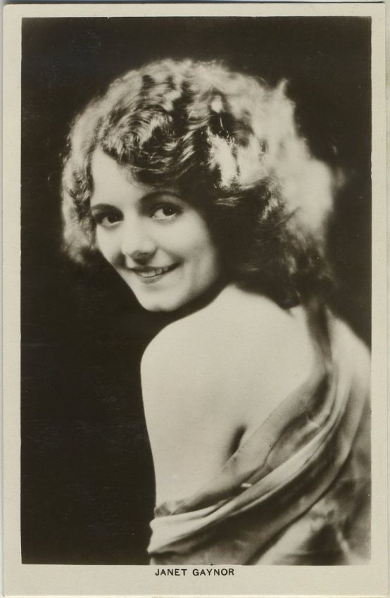 Janet Gaynor 1930s Picturegoer Postcard