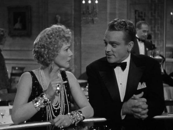 Gladys George and James Cagney