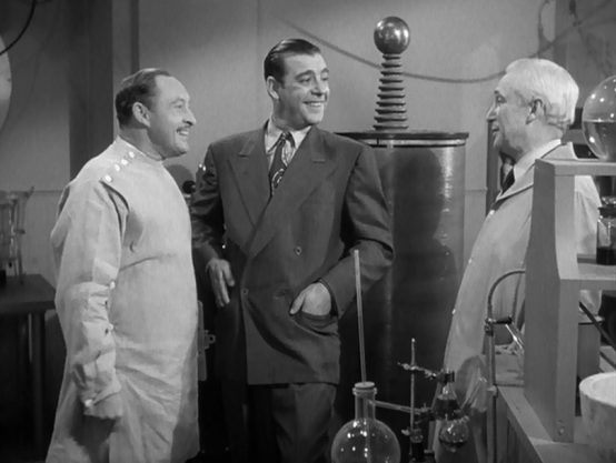 Atwill Chaney and Hinds in Man Made Monster