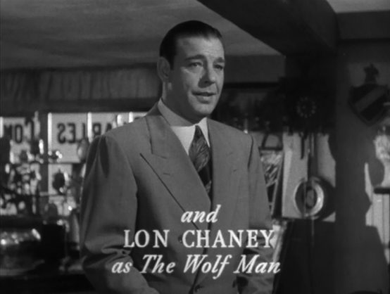 Lon Chaney as The Wolf Man