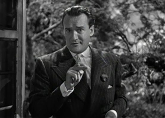 George Sanders in Rebecca 1940